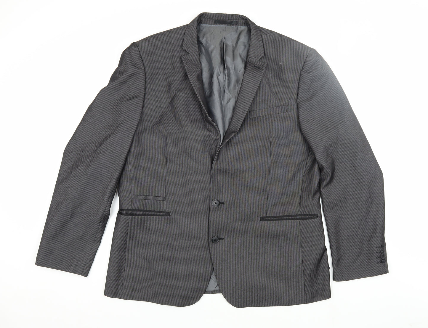 Next Men's Grey Suit Jacket 46R