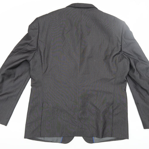 Next Men's Grey Suit Jacket 46R