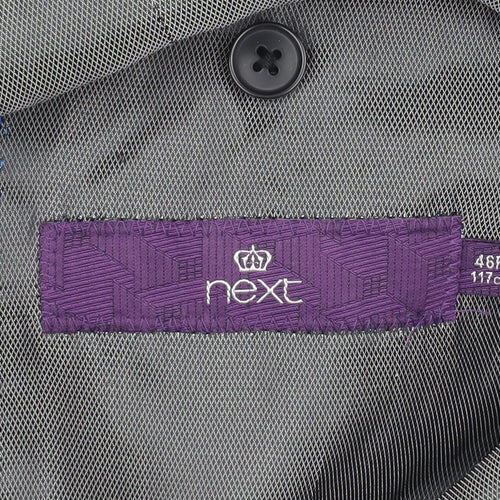 Next Men's Grey Suit Jacket 46R