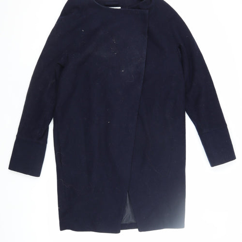 VILA Women's Black Wool Coat - Size S