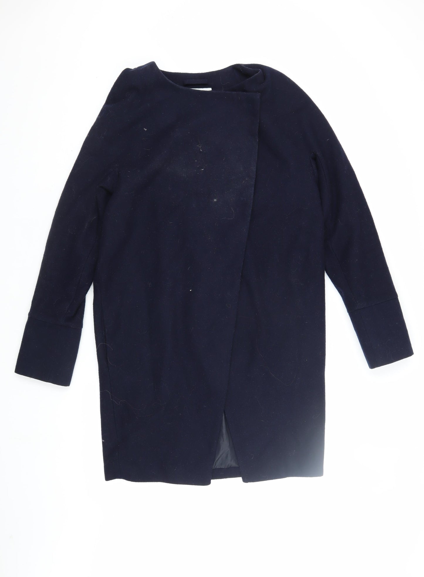 VILA Women's Black Wool Coat - Size S
