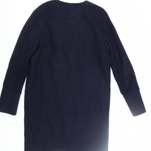 VILA Women's Black Wool Coat - Size S