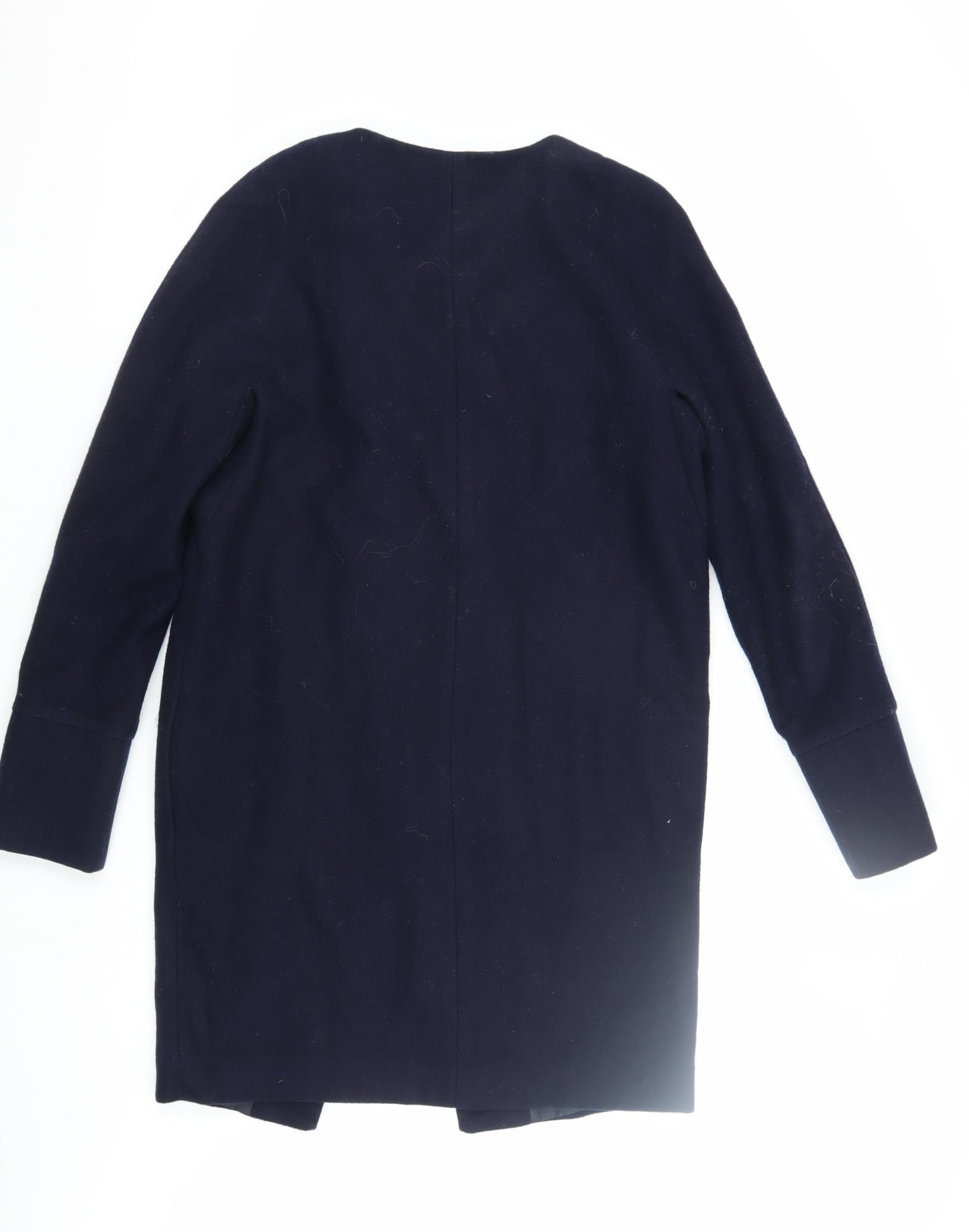 VILA Women's Black Wool Coat - Size S