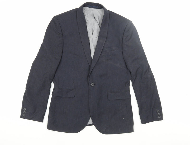 Next Men's Blue 38S Blazer, Perfect for Formal Wear
