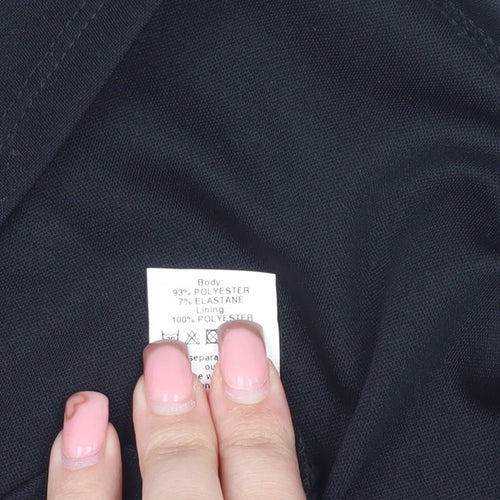 River Island Women's Black Skater Dress, Size 8