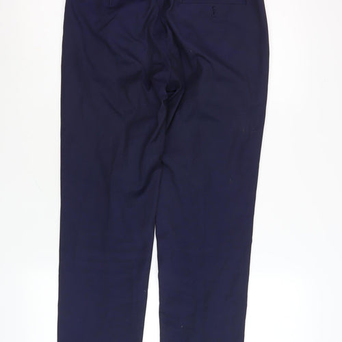 Moss London Women's Blue Slim Fit Dress Pants