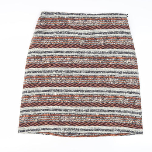Bonmarché Women's Multicoloured Knee-Length Skirt, Size 16
