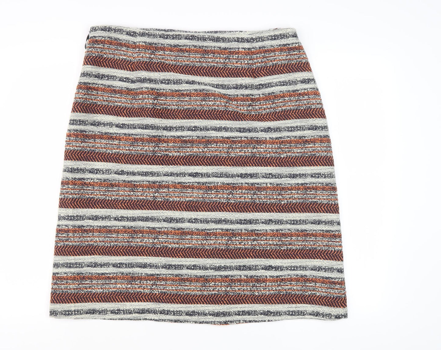 Bonmarché Women's Multicoloured Knee-Length Skirt, Size 16