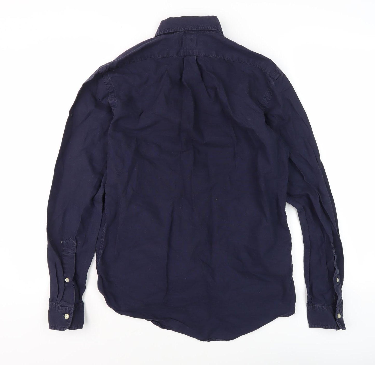 Ralph Lauren Men's Blue S Custom Fit Shirt