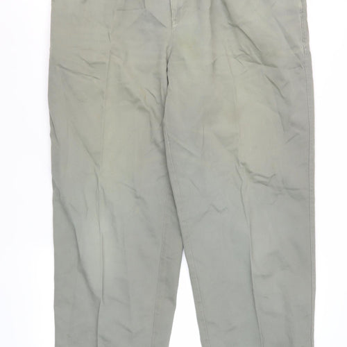 Cotton Traders Men's Grey Chino Trousers Size 36