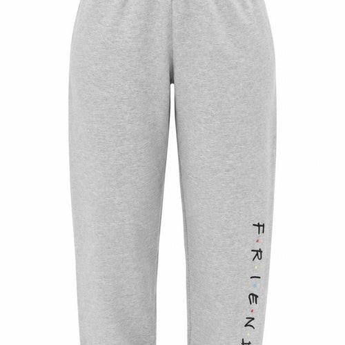 Friends Women Grey Jogger Trousers S Casual