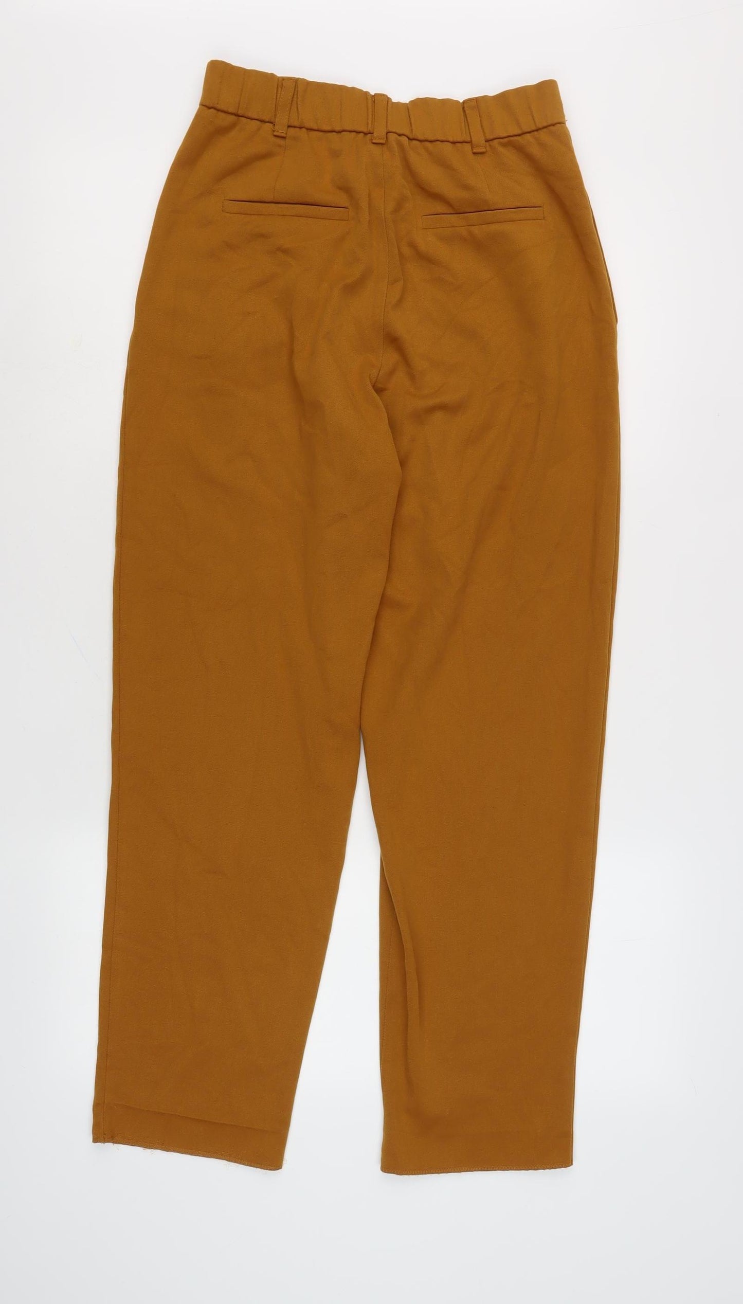 Zara Women's Brown Cropped Trousers, Size 11