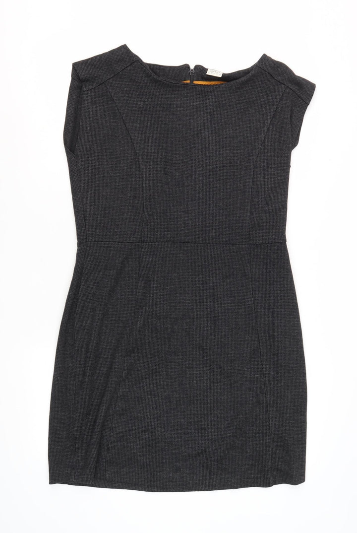 Esprit Women's Black XL Sheath Dress Casual Sleeveless