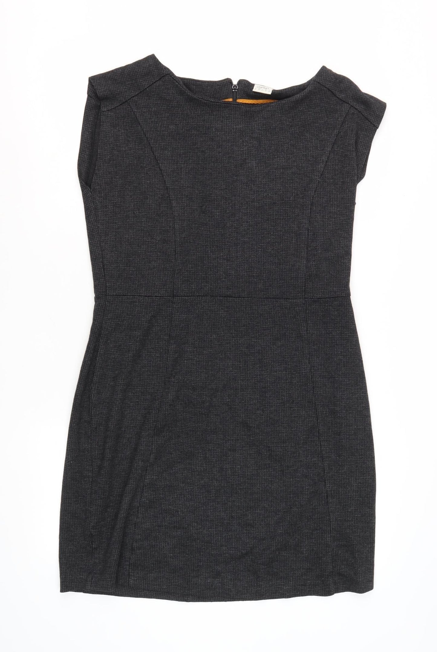 Esprit Women's Black XL Sheath Dress Casual Sleeveless