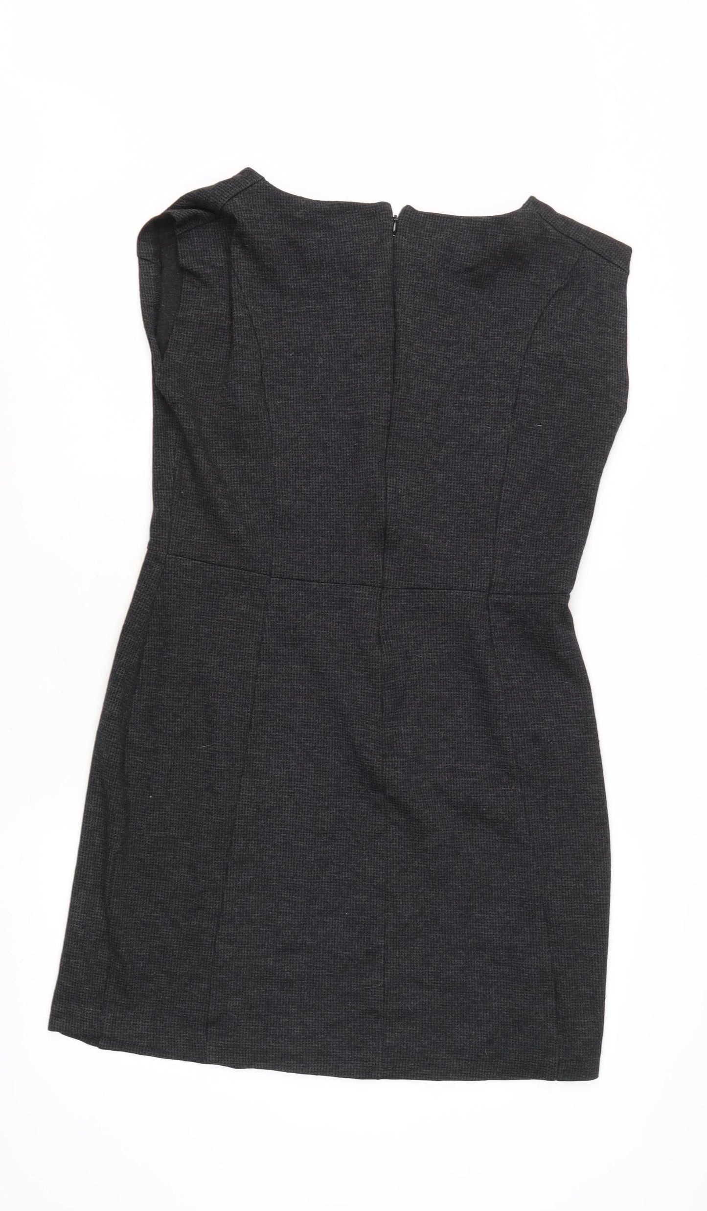 Esprit Women's Black XL Sheath Dress Casual Sleeveless