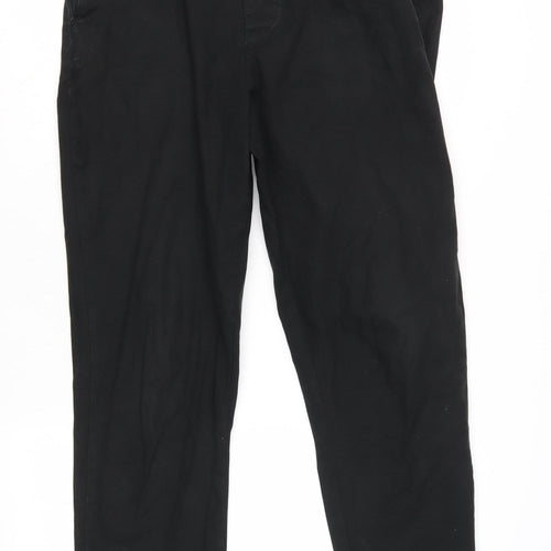 ASOS Design Women's Black Chino Trousers W33 In
