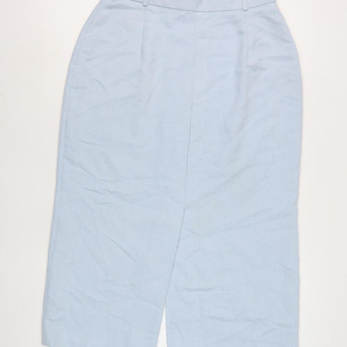 Jacques Vert Women's Blue Pencil Skirt, Size 14