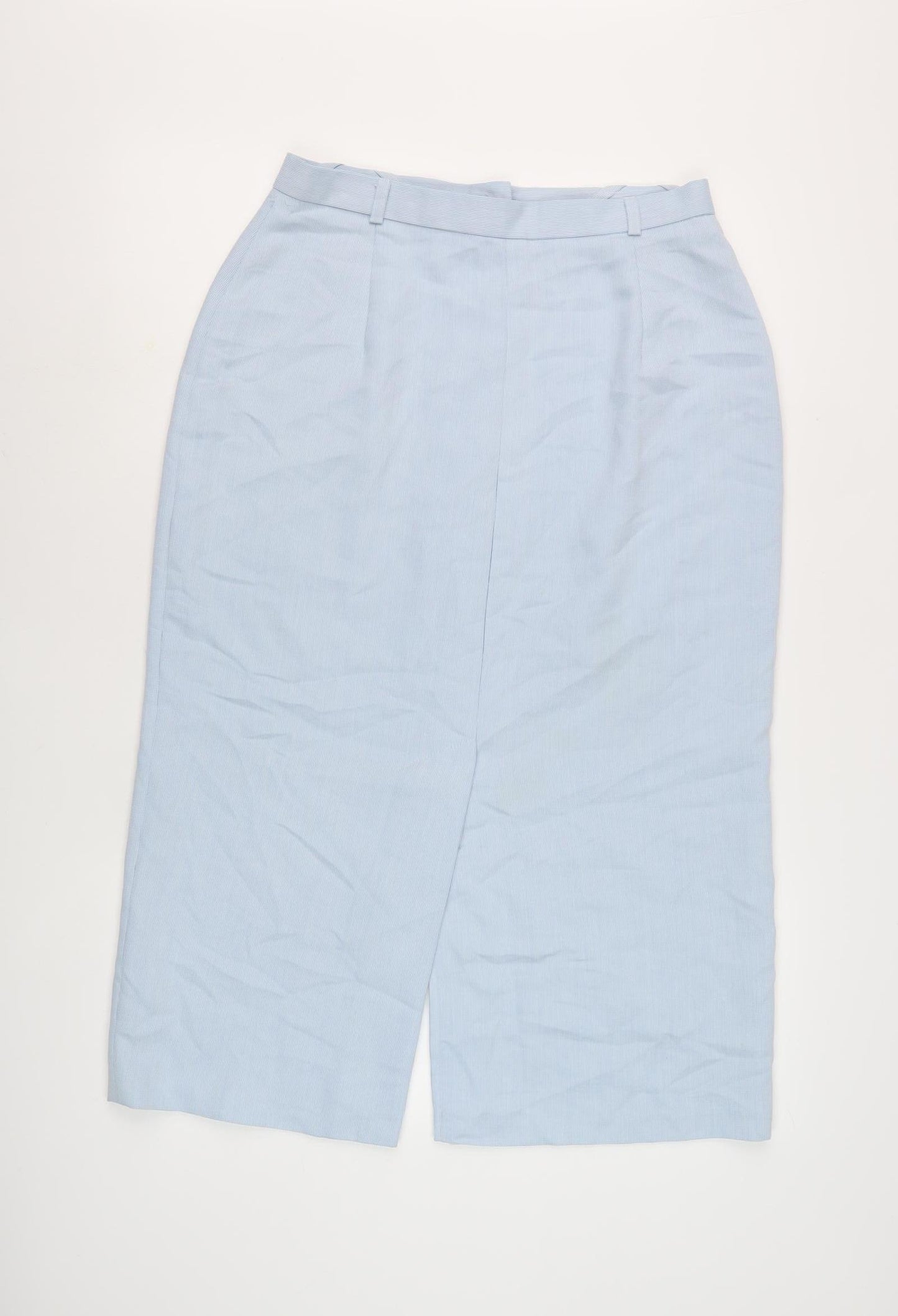 Jacques Vert Women's Blue Pencil Skirt, Size 14