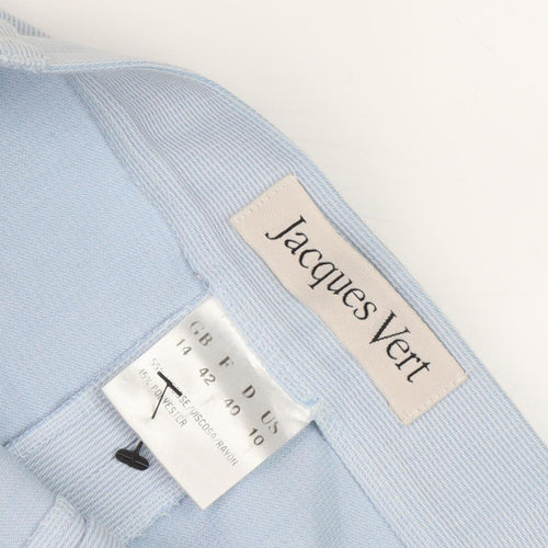 Jacques Vert Women's Blue Pencil Skirt, Size 14