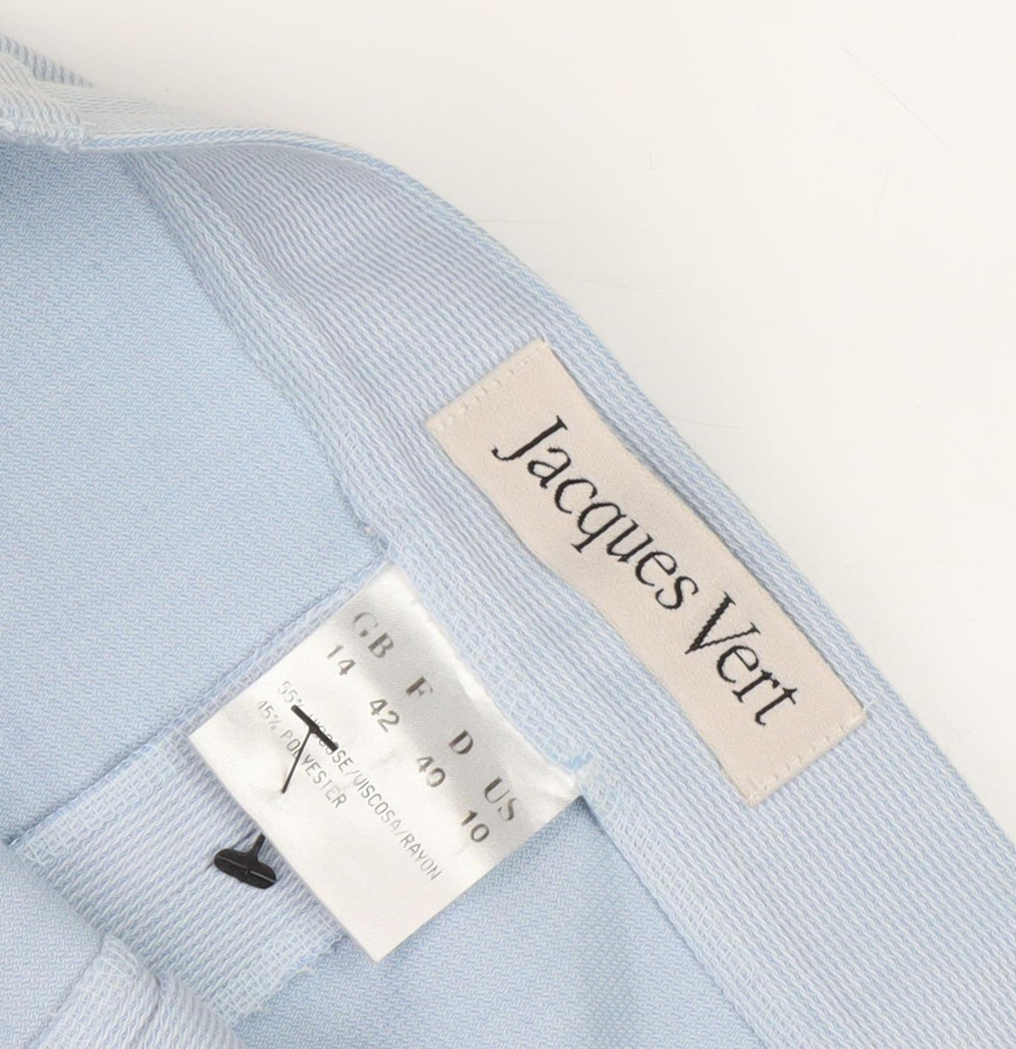 Jacques Vert Women's Blue Pencil Skirt, Size 14