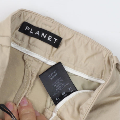Planet Women's Beige Chinos Size 12 Straight Leg
