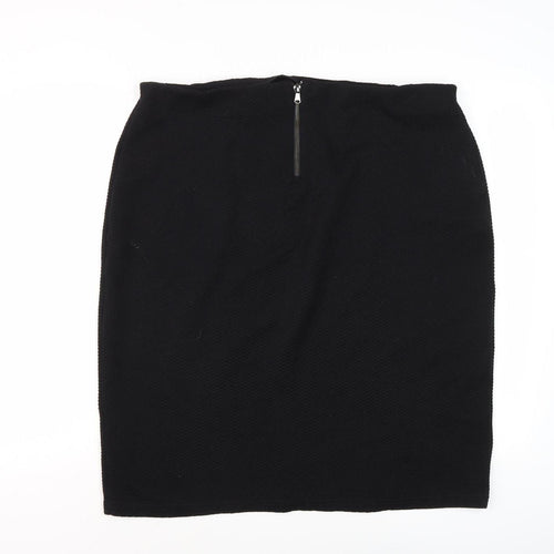 New Look Women's Black Pencil Skirt Size 18