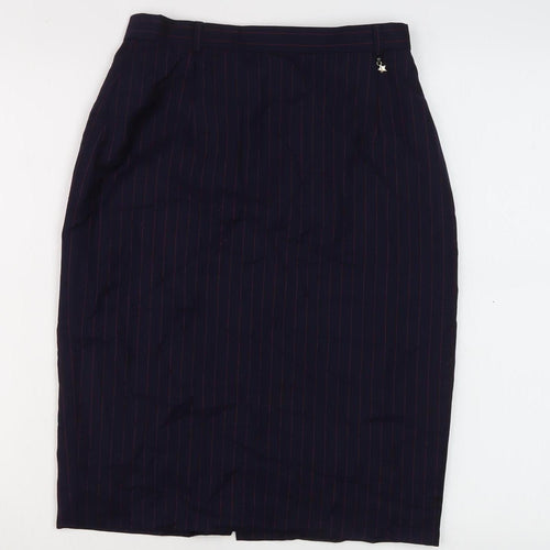 Escada Women's Black Wool Pencil Skirt Size 6