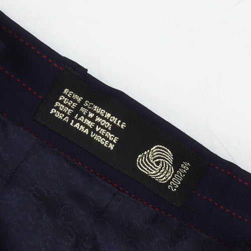 Escada Women's Black Wool Pencil Skirt Size 6