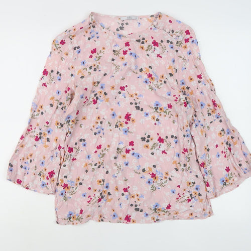 EDC Women's Multicoloured Floral Top M Casual Fashion