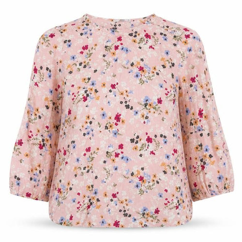 EDC Women's Multicoloured Floral Top M Casual Fashion