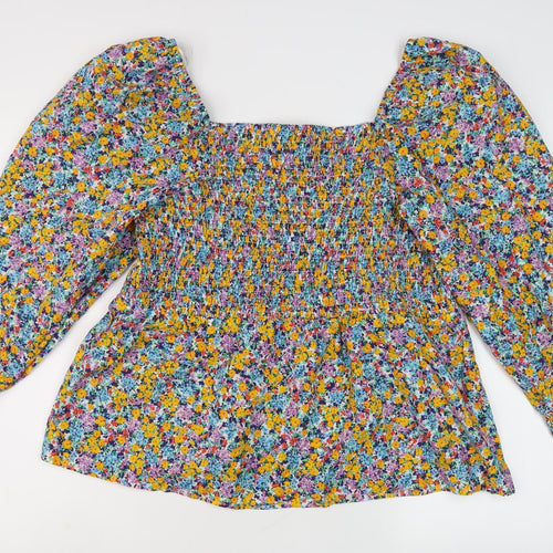 Marks and Spencer Women’s Floral Tunic Blouse, Size 18