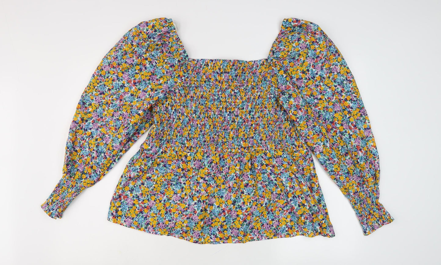 Marks and Spencer Women’s Floral Tunic Blouse, Size 18