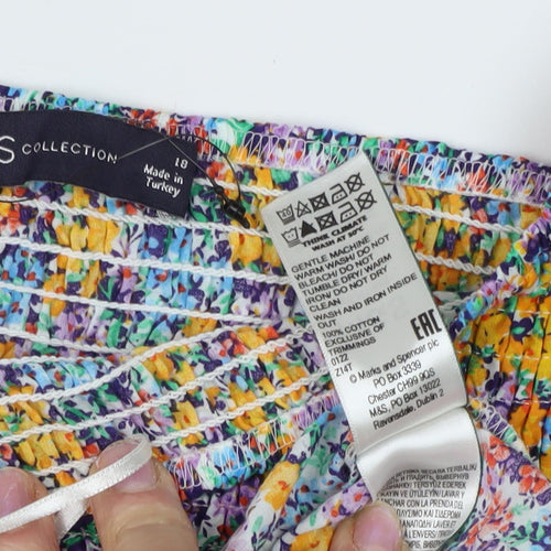 Marks and Spencer Women’s Floral Tunic Blouse, Size 18