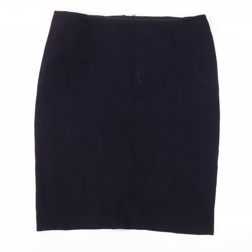 Hobbs Women's Black Pencil Skirt Size 12 - Elegant Formal Wear