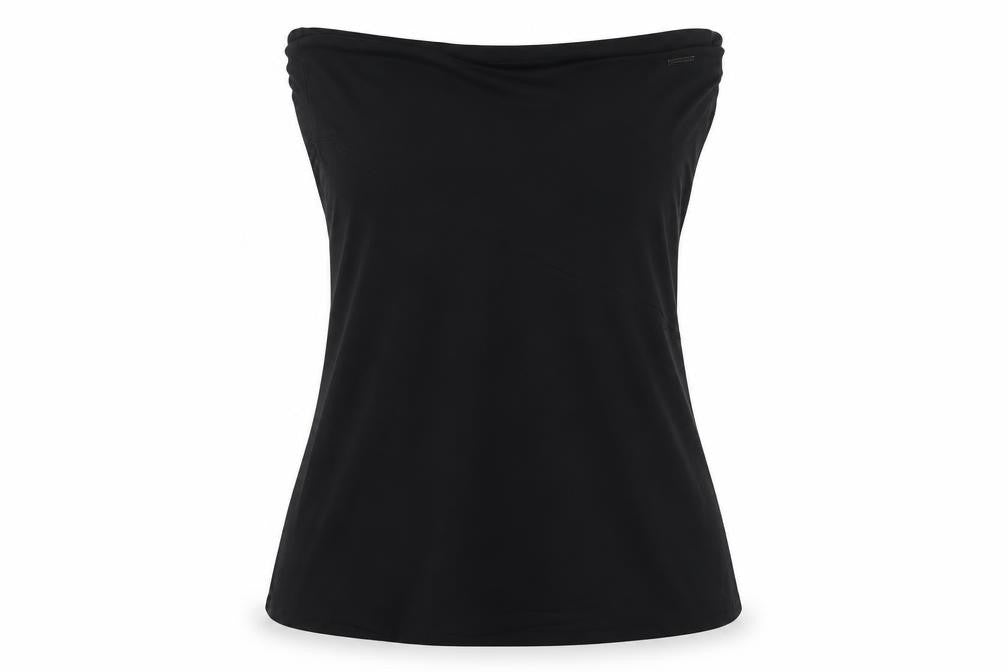 Front view of Ted Baker Women's Black Sleeveless Tank Top M