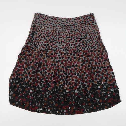 Per Una Women’s Multicoloured A-Line Skirt, Size 12