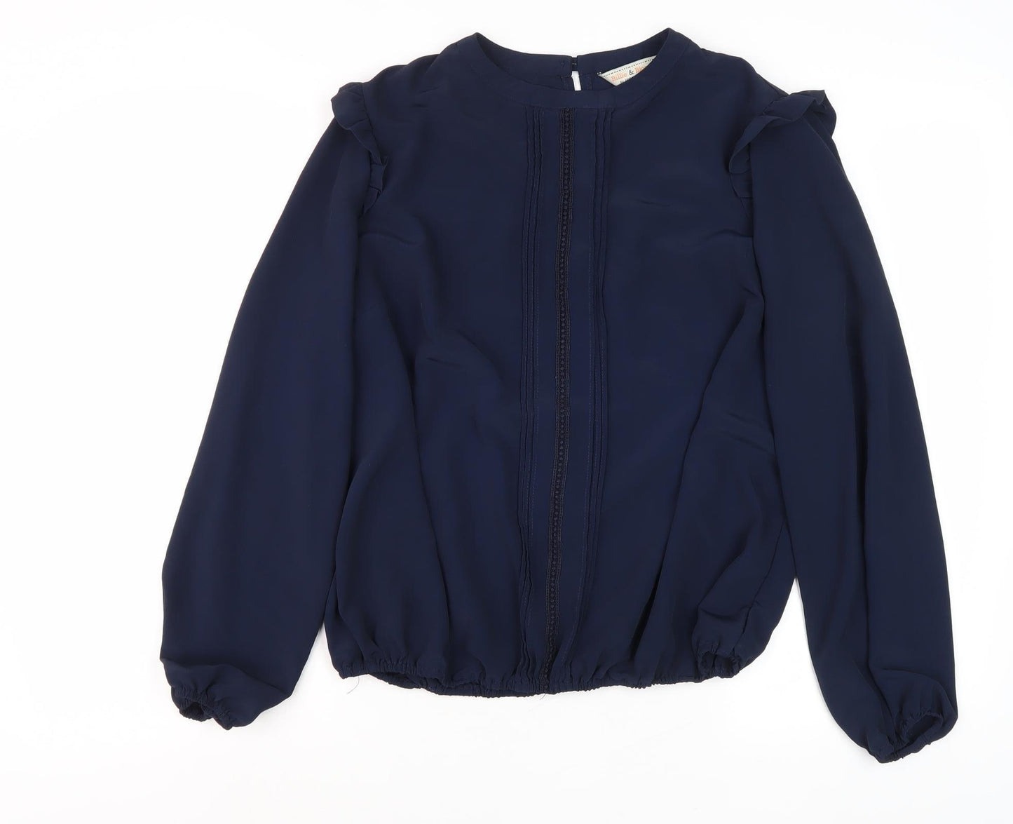 Dorothy Perkins Women's Blue Blouse UK 14
