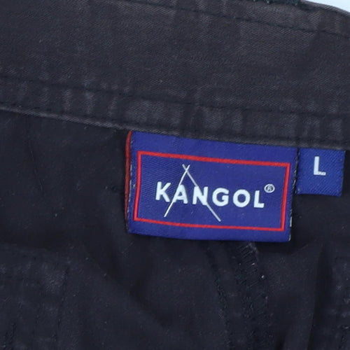 Kangol Unisex Cargo Trousers Black L