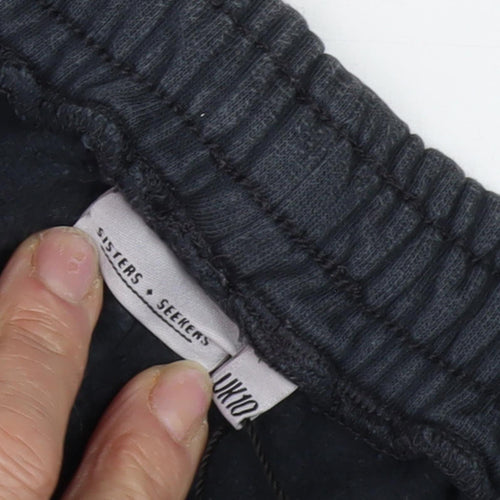 Sisters Seekers Women's Black Jogger Trousers Size 10