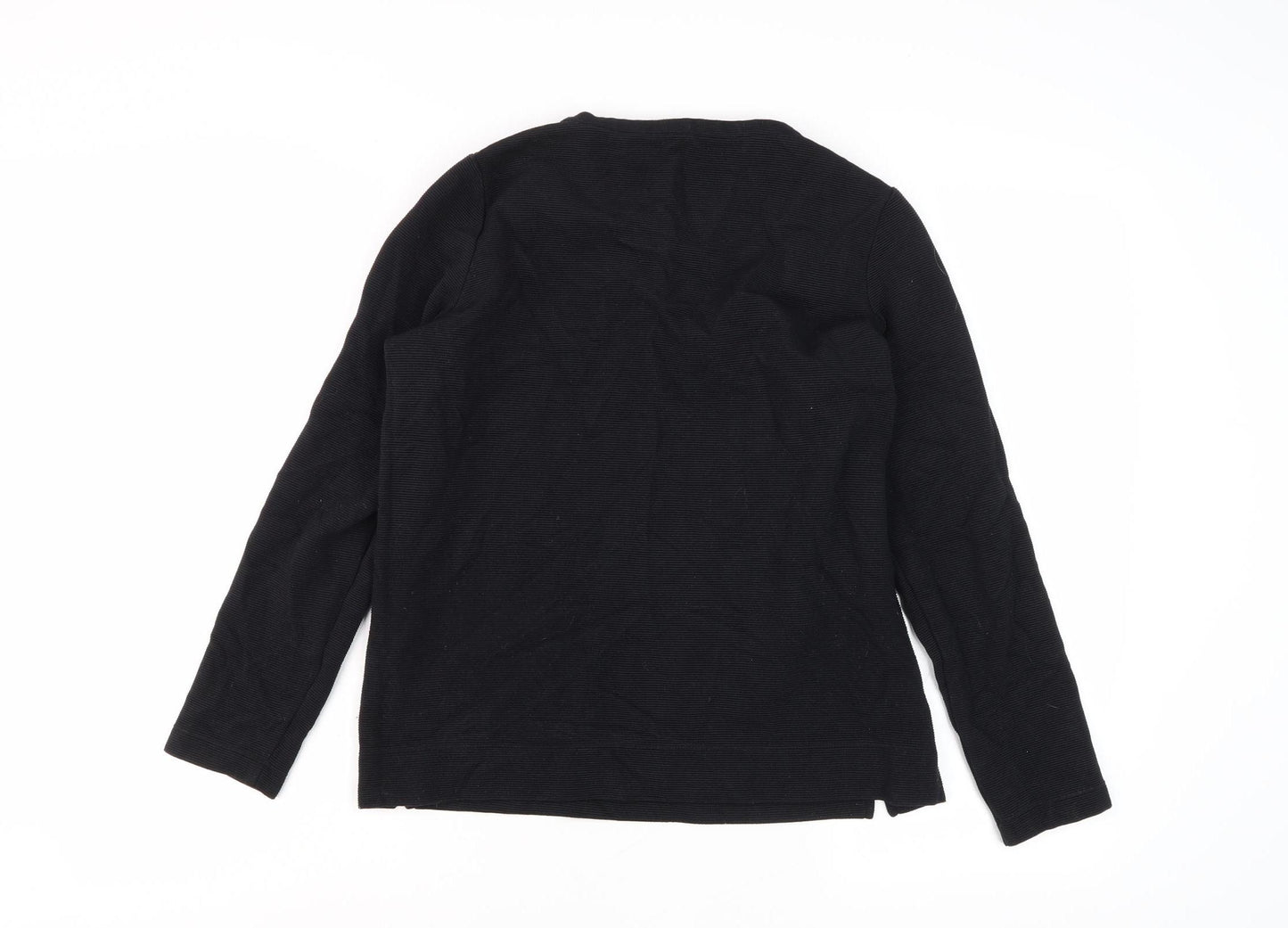 Rohan Women's Black Long Sleeve Basic T-Shirt S