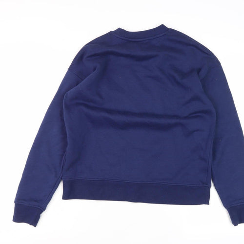 Disney Women’s Blue Eeyore Sweatshirt 2XS Crew Neck