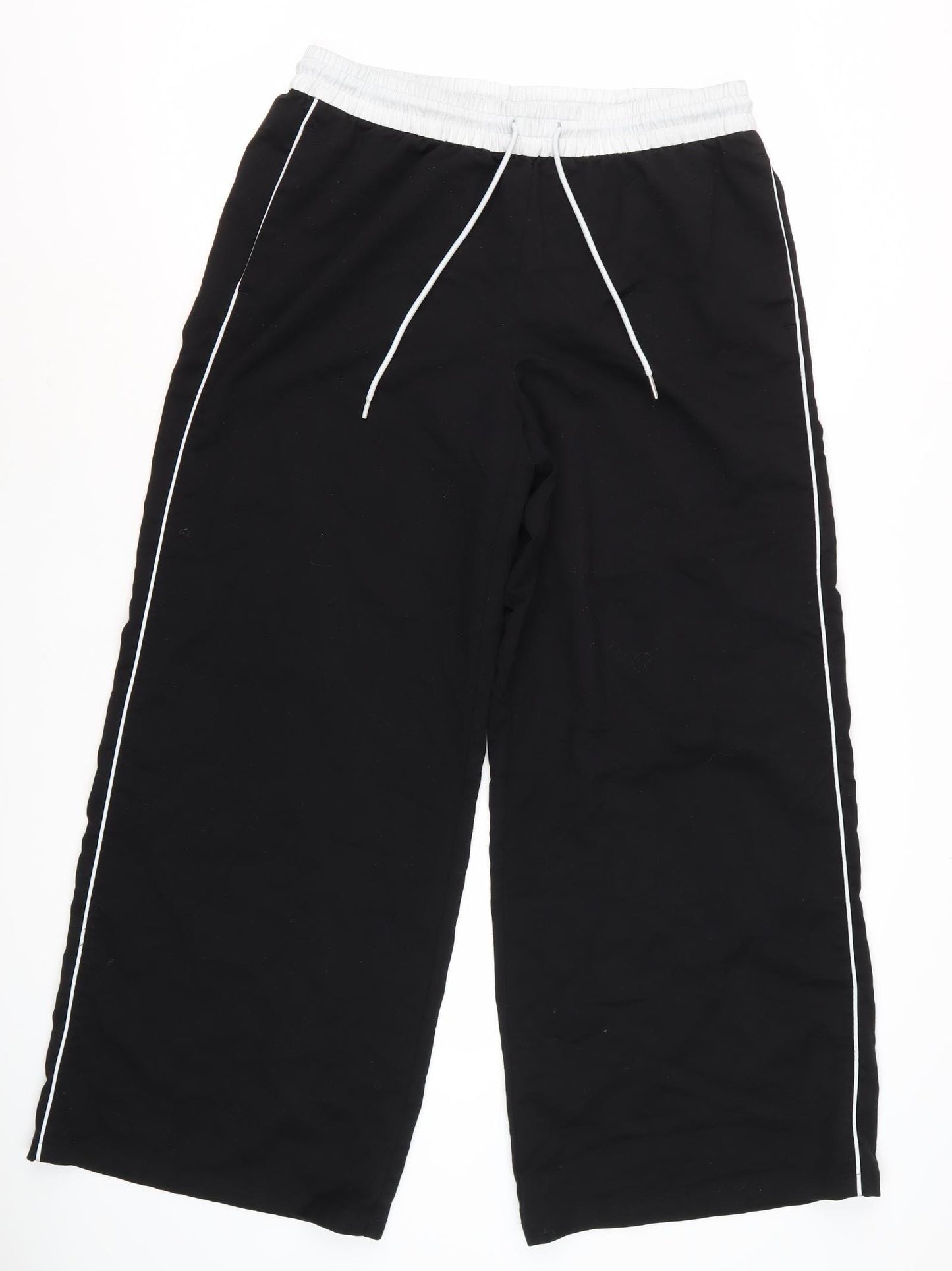 Divided Black Unisex Jogger Trousers, Size M, Casual