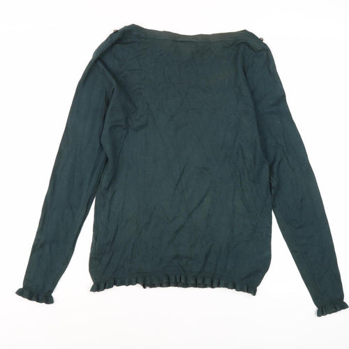 Wallis Women's Green Jumper Size 12