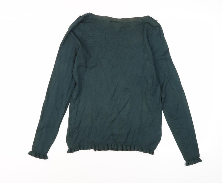 Wallis Women's Green Jumper Size 12