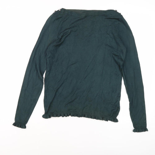 Wallis Women's Green Jumper Size 12