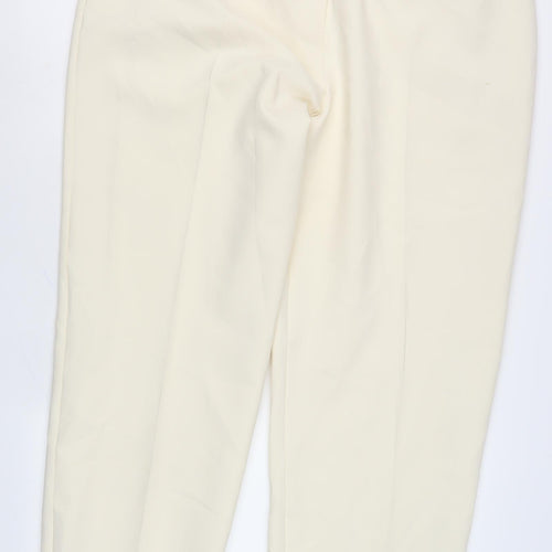 Marks and Spencer Women's Ivory Trousers Size 20