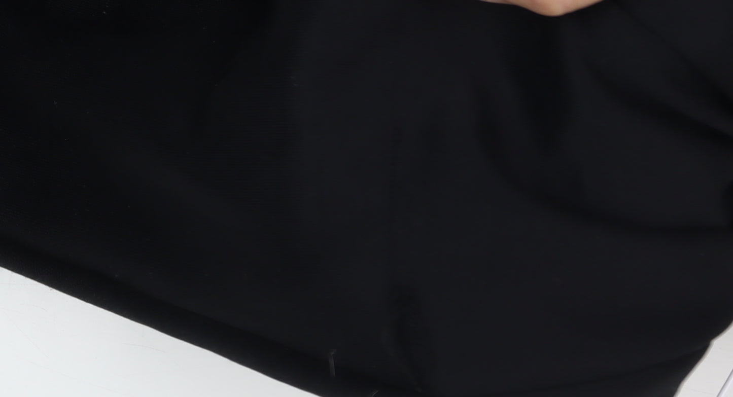 Adidas Boys' Black Track Pants, 12Y, Breathable & Stylish