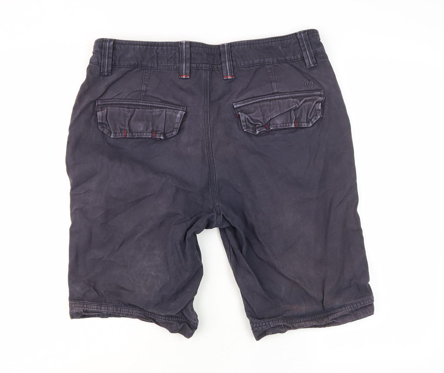 FatFace Men's Black Chino Shorts W32 Casual Summer