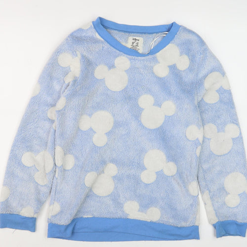 Disney XS Blue Mickey Pyjama Top - Unisex Adults