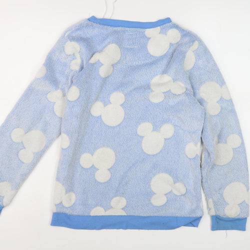Disney XS Blue Mickey Pyjama Top - Unisex Adults